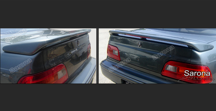 Custom Acura Legend Trunk Wing  Sedan (1991 - 1995) - $249.00 (Manufacturer Sarona, Part #AC-002-TW)